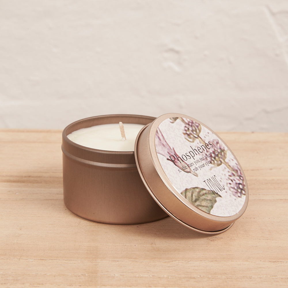 Australian Made Scented Candle in Tins - 10 Scent Options