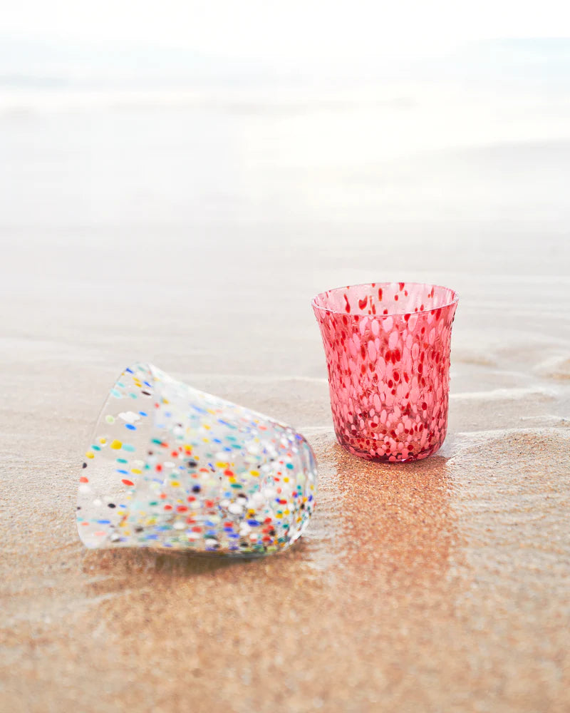 Party Speckle Tumbler Glass 2P