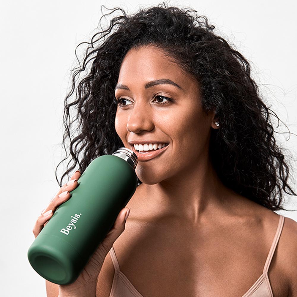 Insulated Water Bottle 500ml - Green