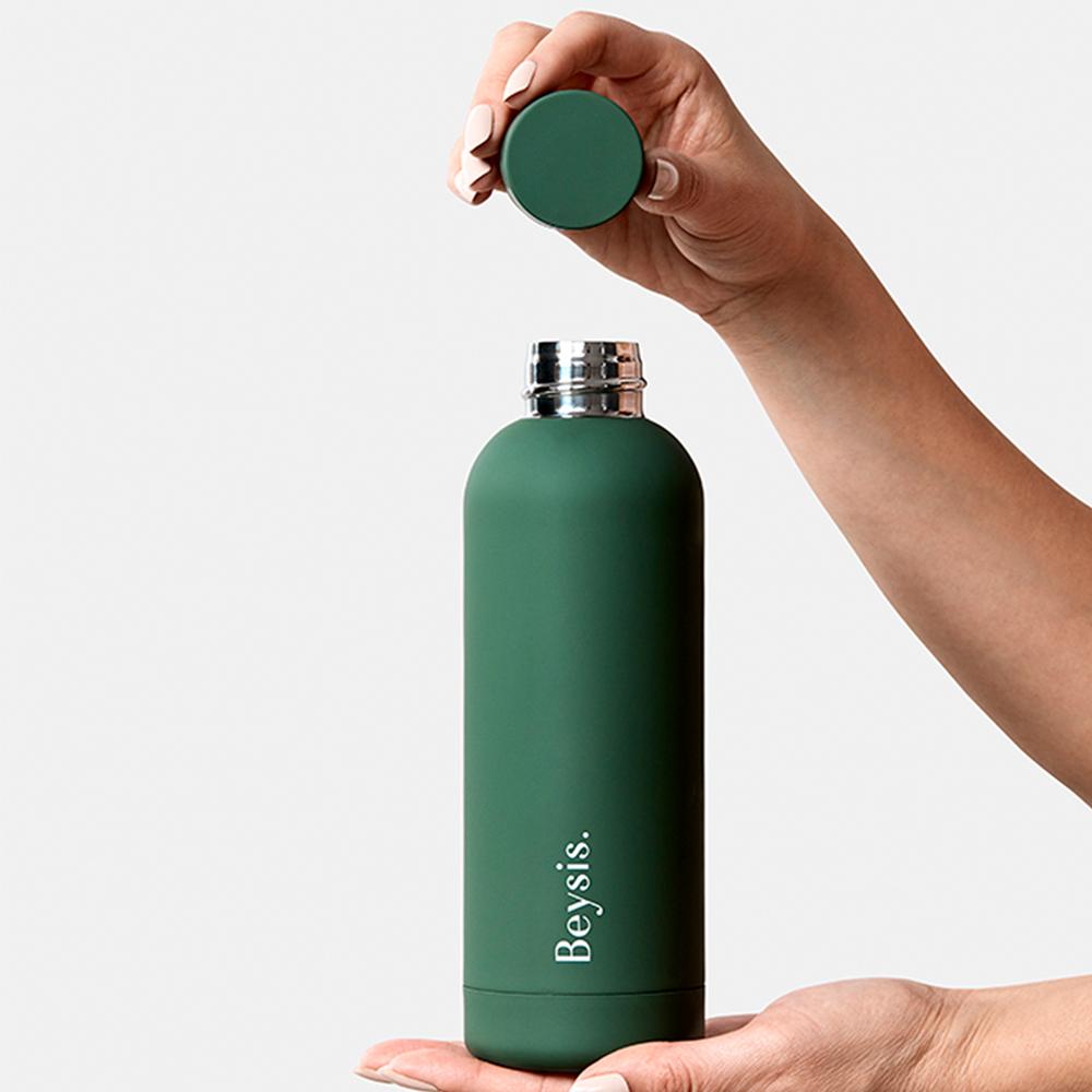 Insulated Water Bottle 500ml - Green