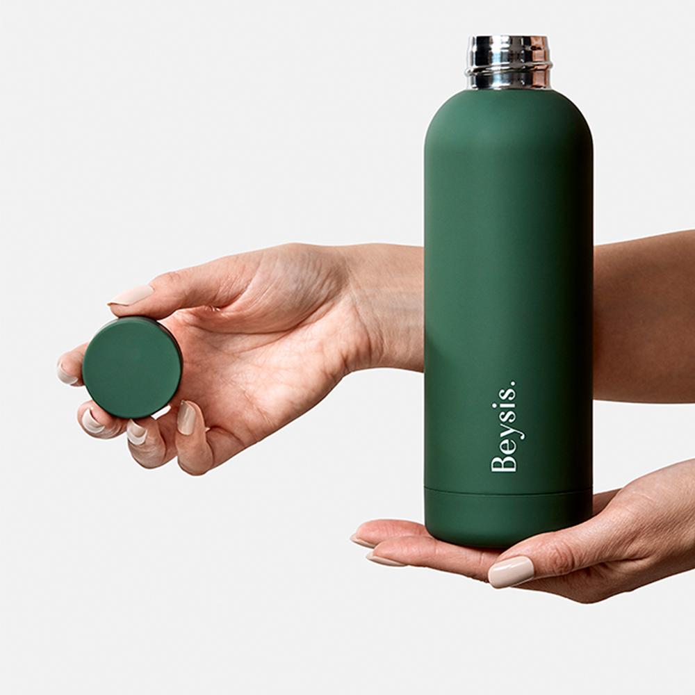Insulated Water Bottle 500ml - Green