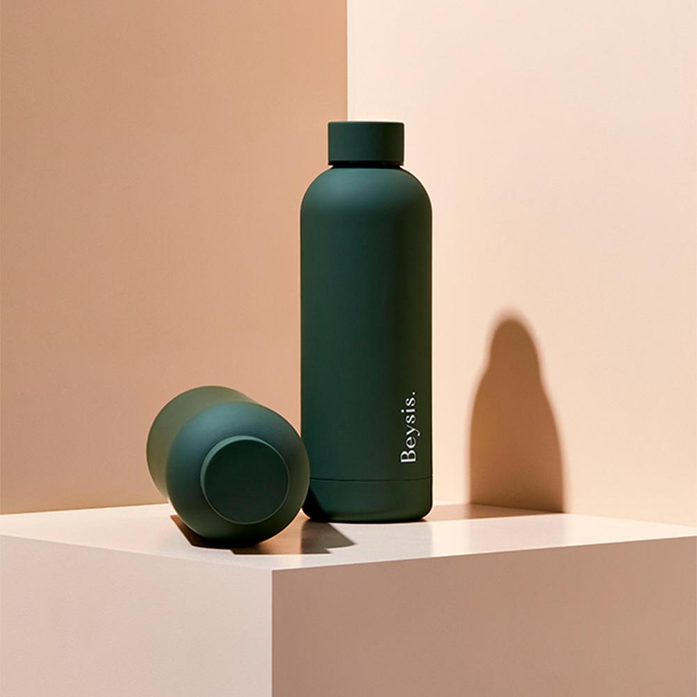 Insulated Water Bottle 500ml - Green