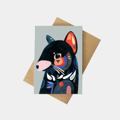 Tasmanian Devil Greeting Card
