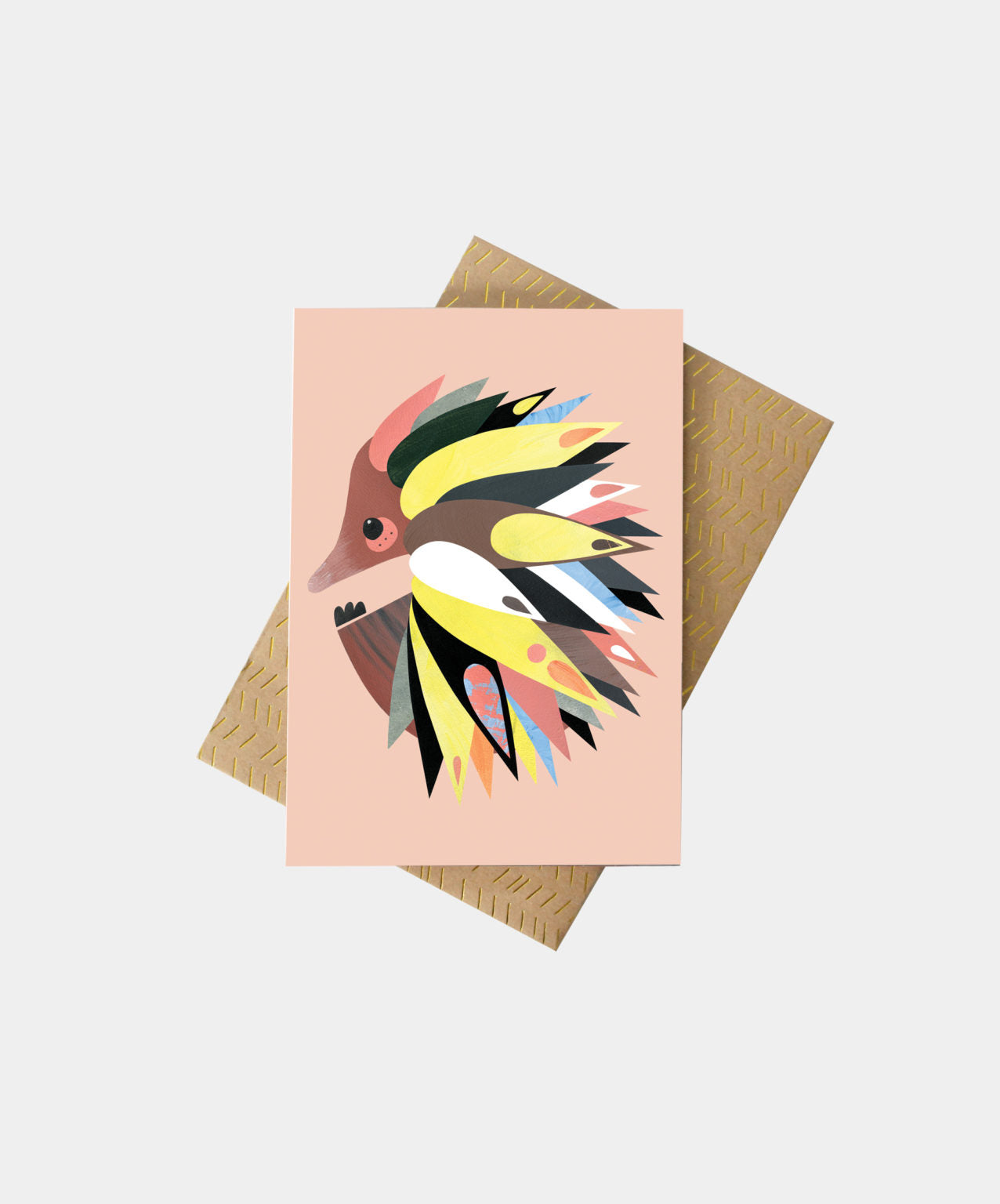 Echidna Greeting Card