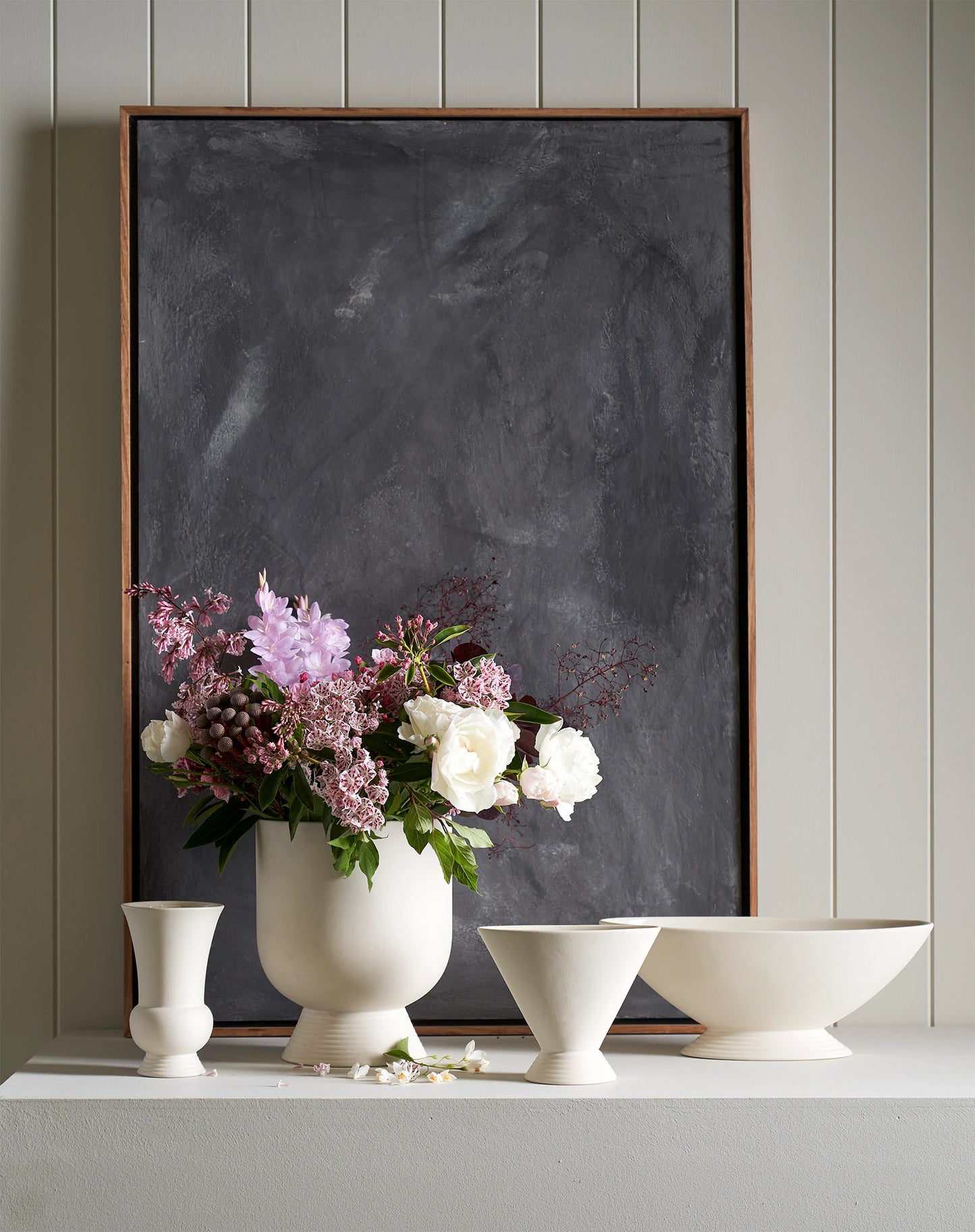 Boat Vase - The Arrangement Natural