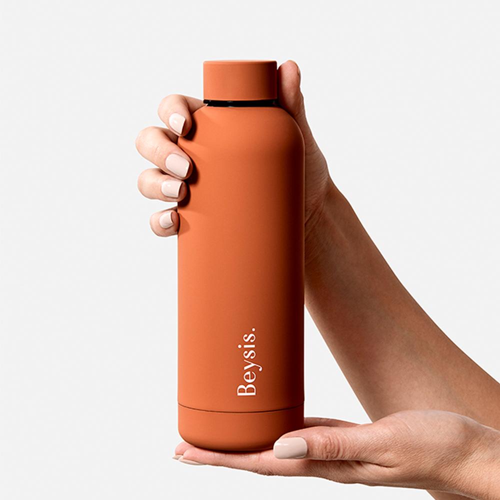 Insulated Water Bottle 500ml - Terracotta