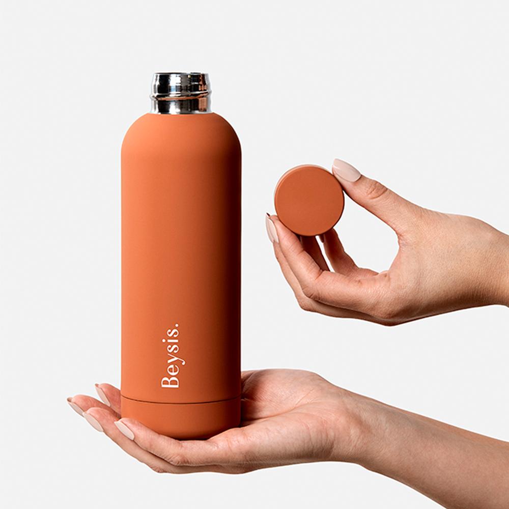 Insulated Water Bottle 500ml - Terracotta