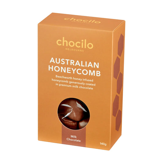 Australian Honeycomb in Milk Chocolate Gift Box - 250g