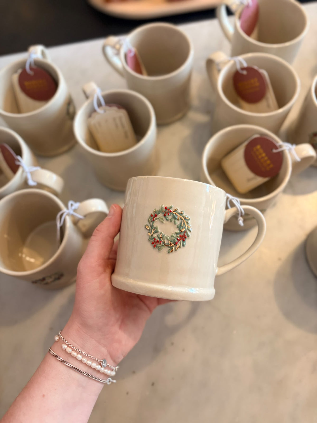 Christmas Favourites Mug - Wreath