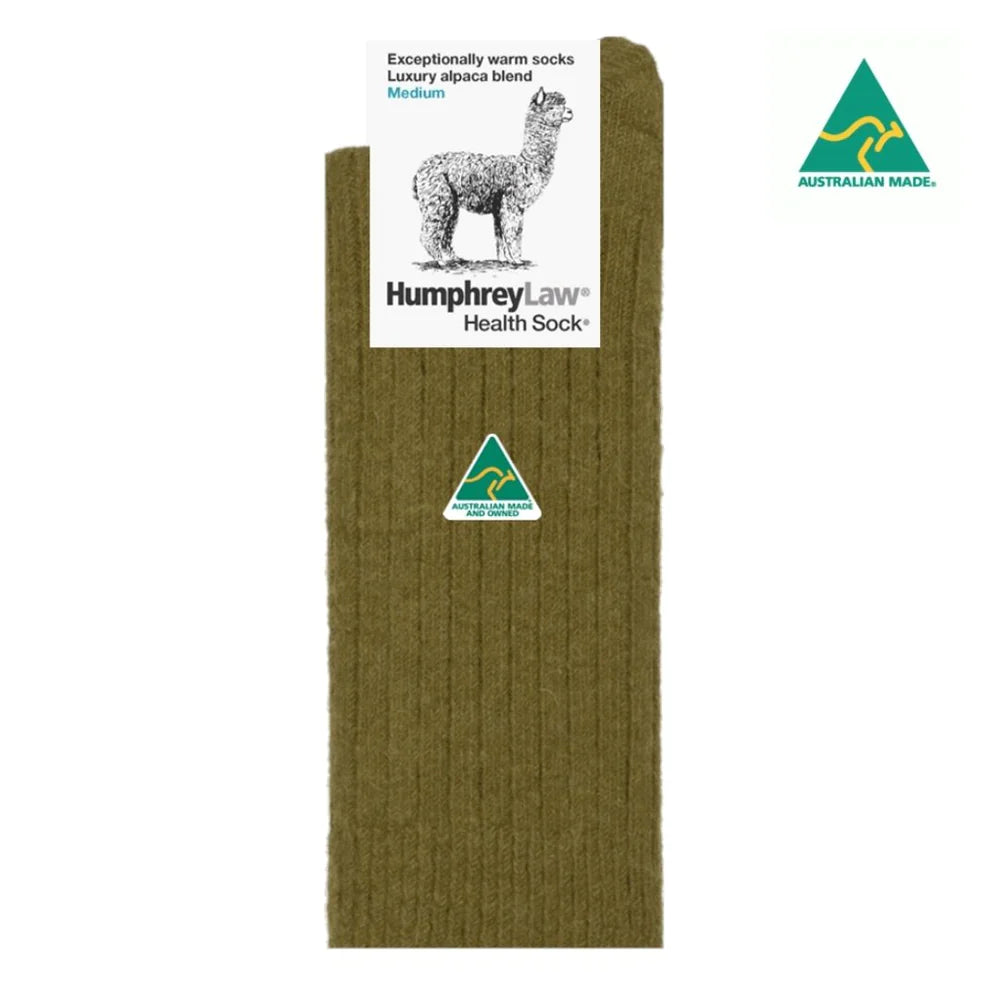 Thick-weight Cosy Alpaca Health Sock - Unisex - Various Colours