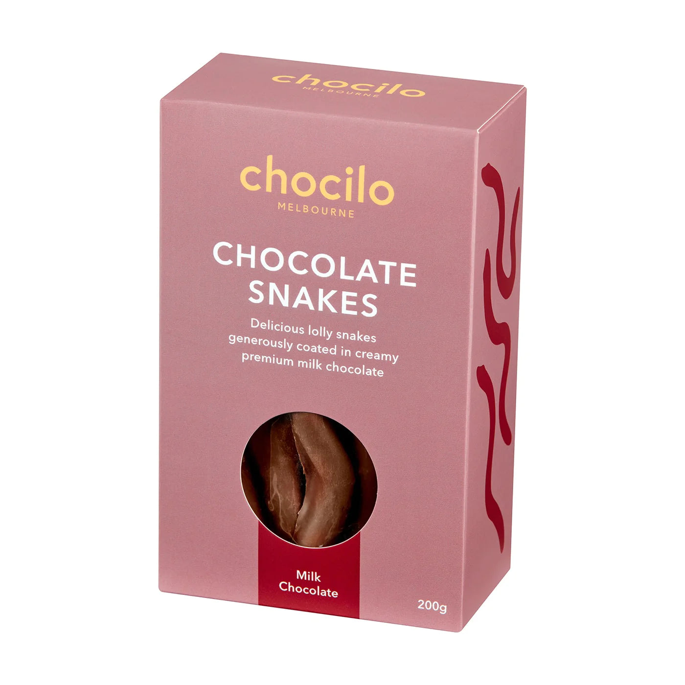 Snakes in Milk Chocolate Gift Box - 200g