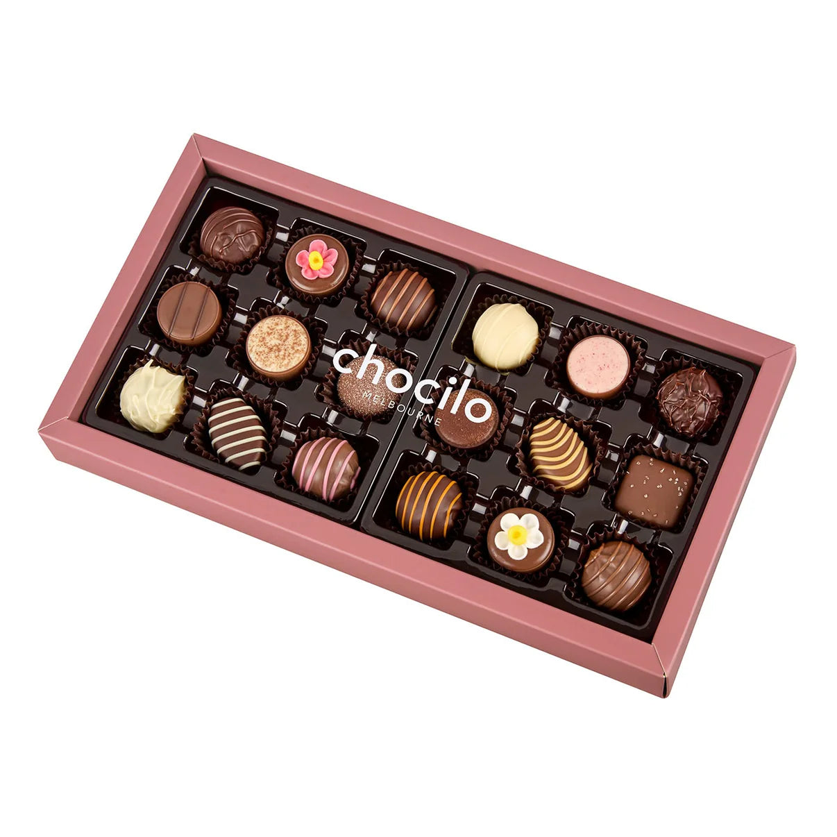 18 Pack Truffle Chocolate Assortment Gift Box - 210g