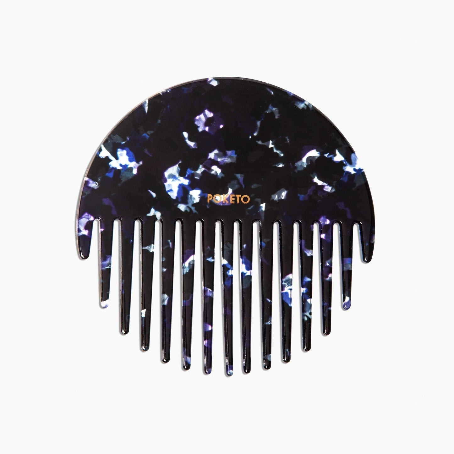 Circle Comb - Black Multi