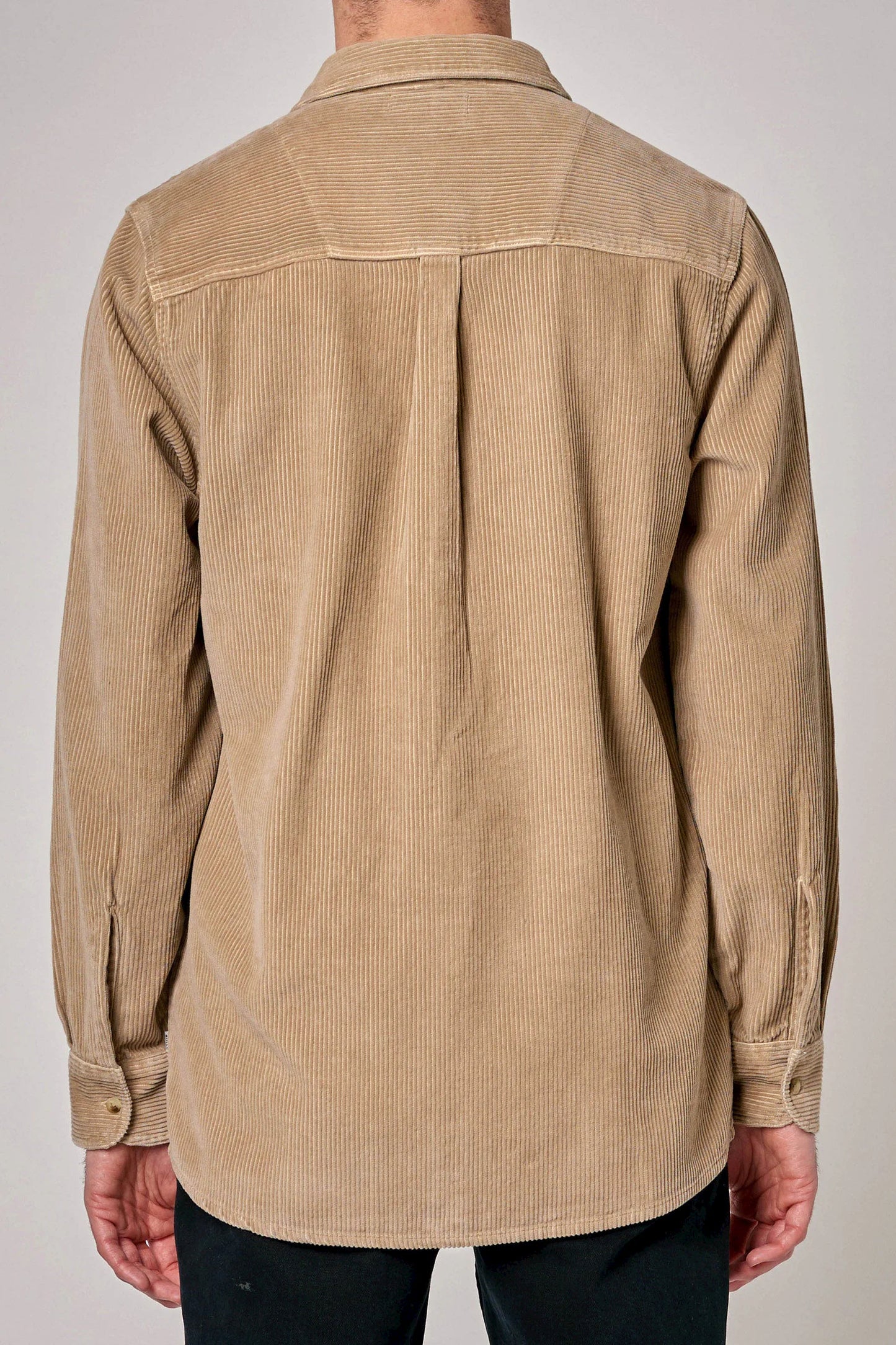 Fat Cord Shirt - Stone