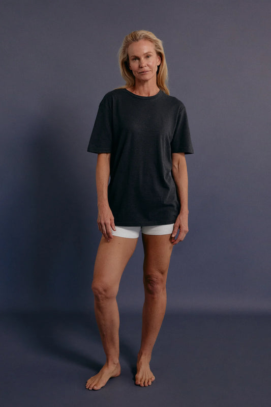 The Longline Tee - Black