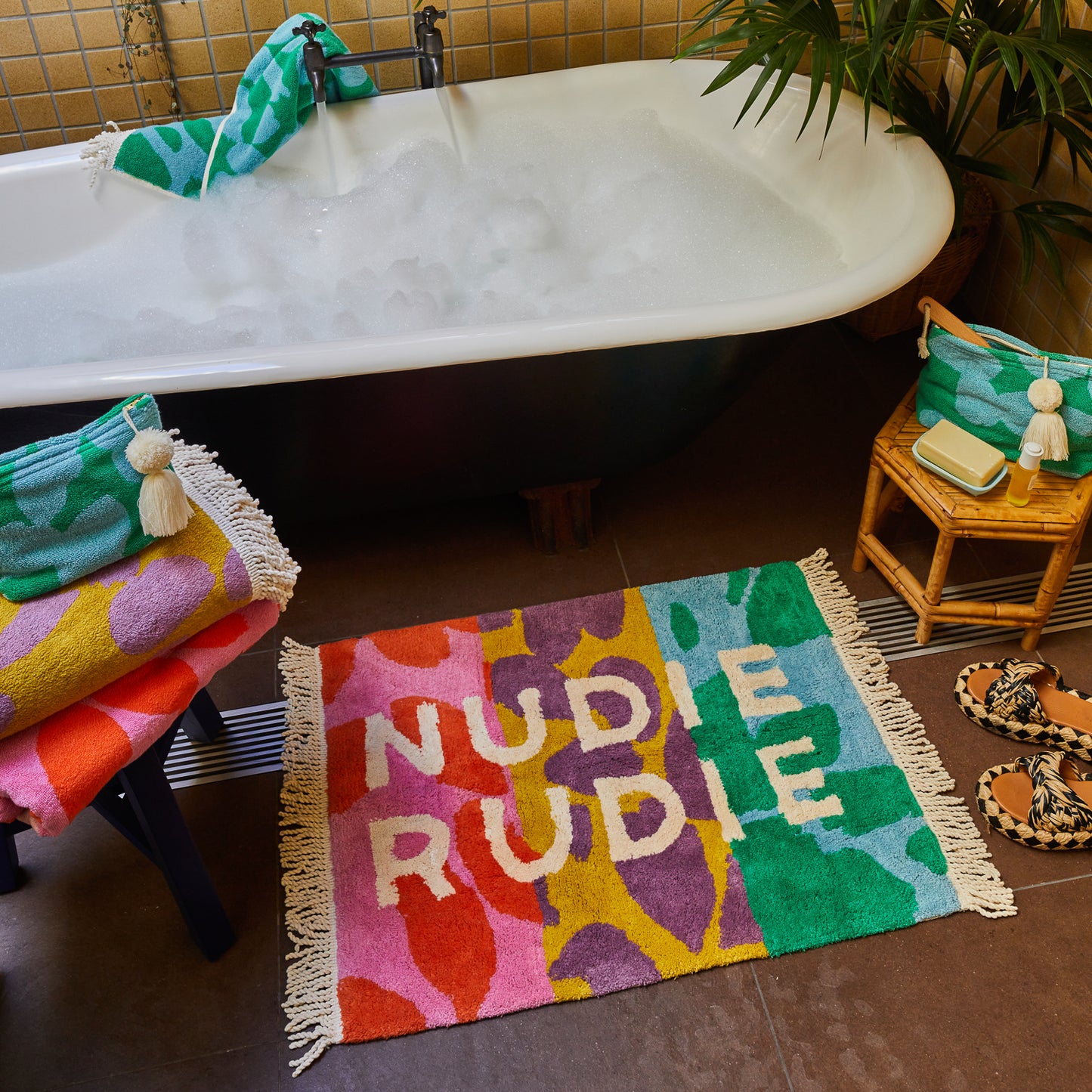 Hermosa Nudie Rudie Bath Mat