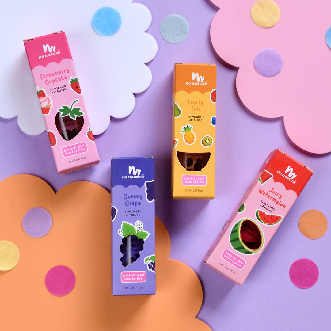 Natural Kids Lip Gloss - Multiple Flavours