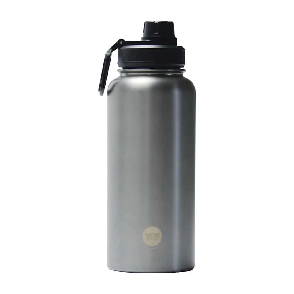 Water Bottle in Titanium