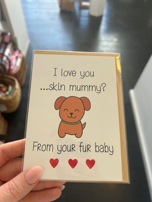 Fur Baby Greeting Card