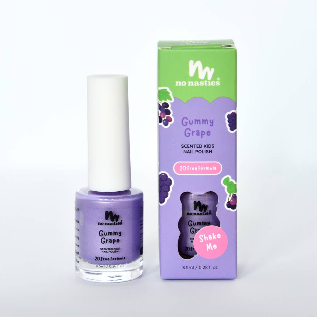 Kids Nail Polish - Water Based Scented Scratch Off - Various Colours