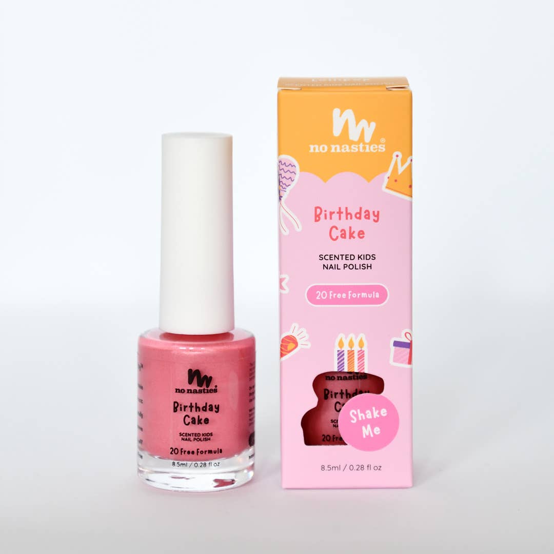 Kids Nail Polish - Water Based Scented Scratch Off - Various Colours