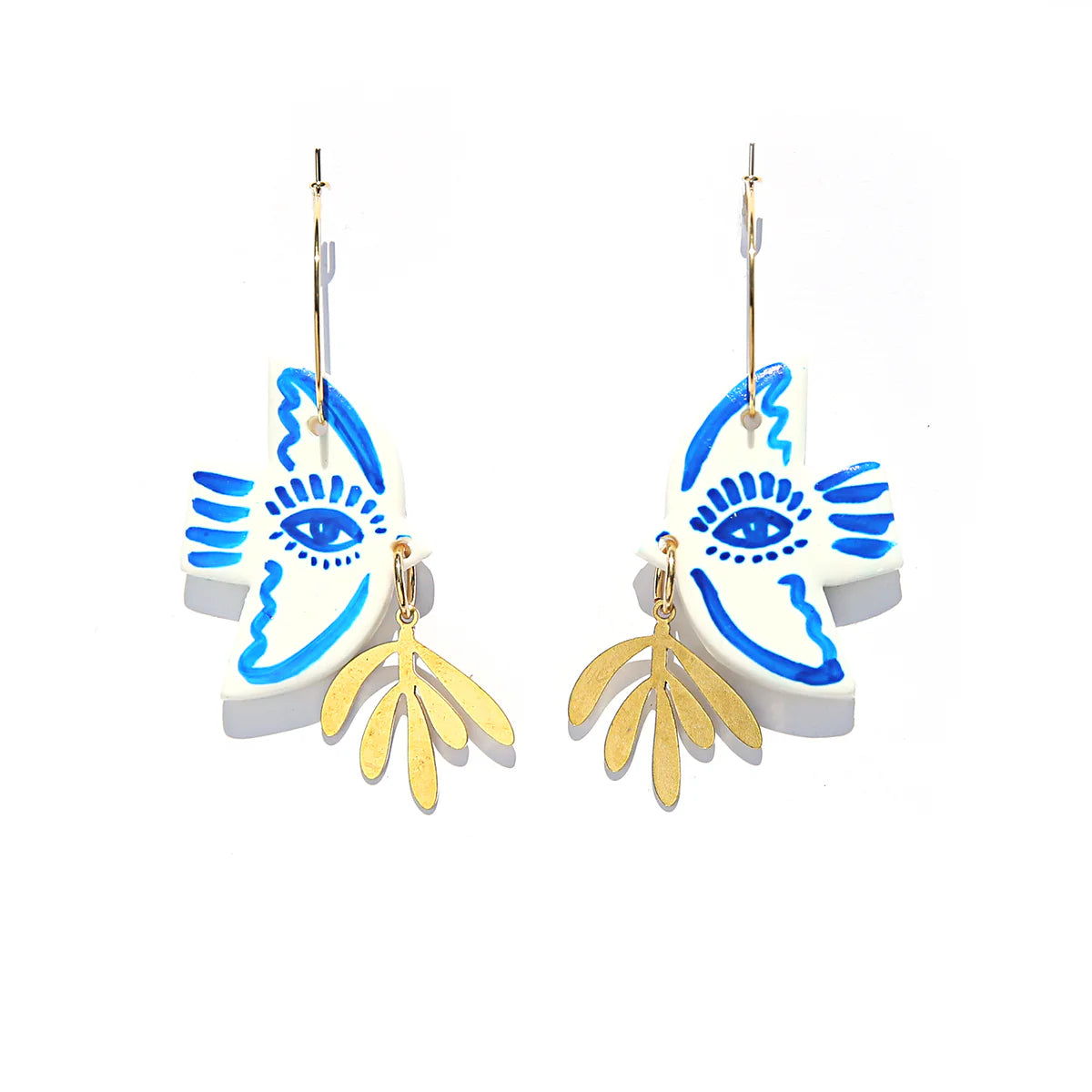 Matisse Doves Drop Earrings