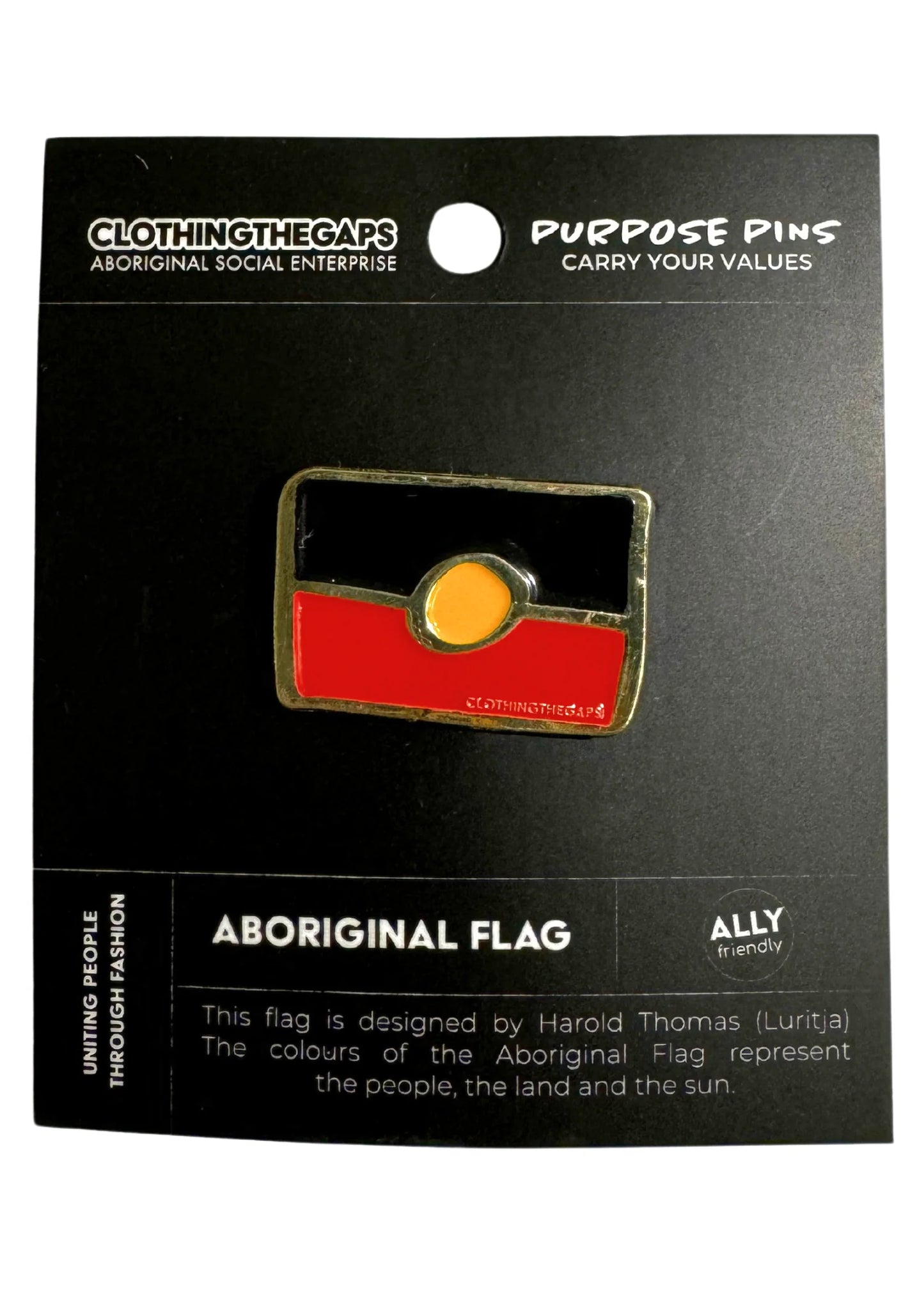 Aboriginal Flag Pin