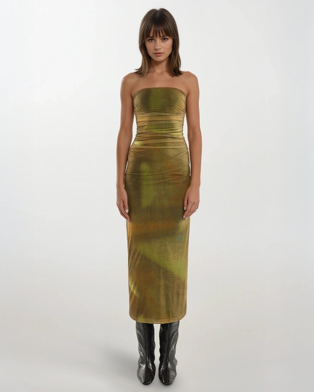 Caspain Maxi Dress - Forrest Mist
