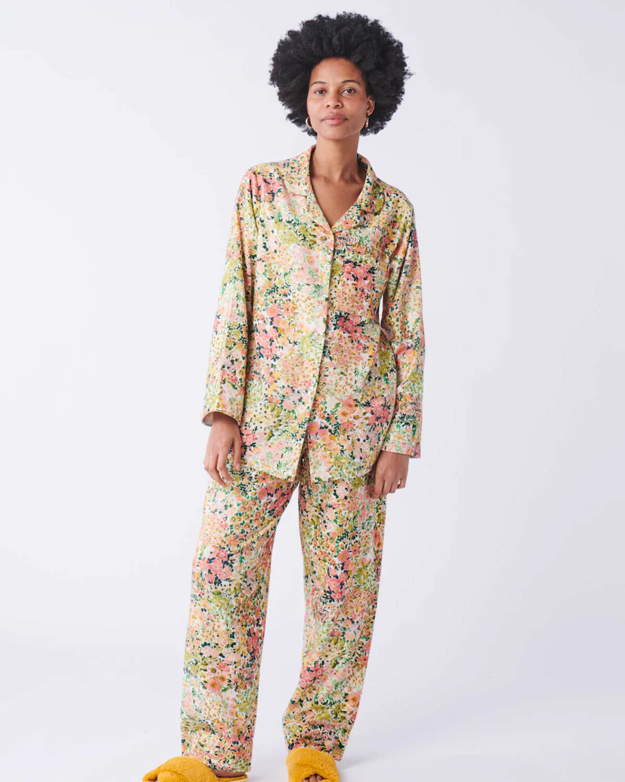 Pyjama Set - Flannelette LS Shirt and Pant - You're Beautiful