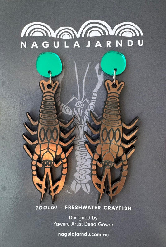 Joolgi (Freshwater Crayfish) Earrings