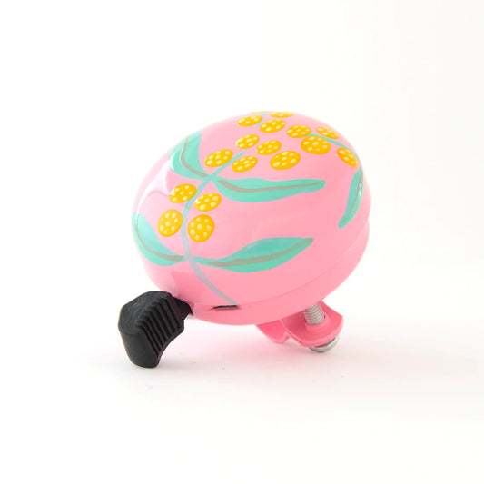 Wattle Flower Bicycle Bell - Pink