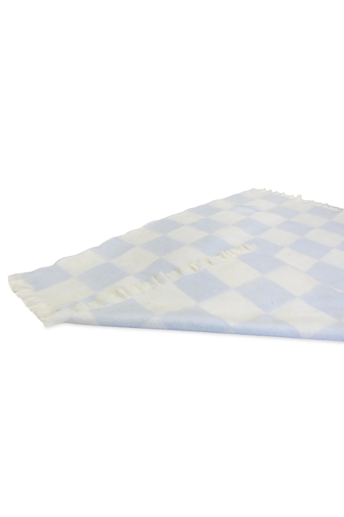 Checkmate Throw Blanket - Blue