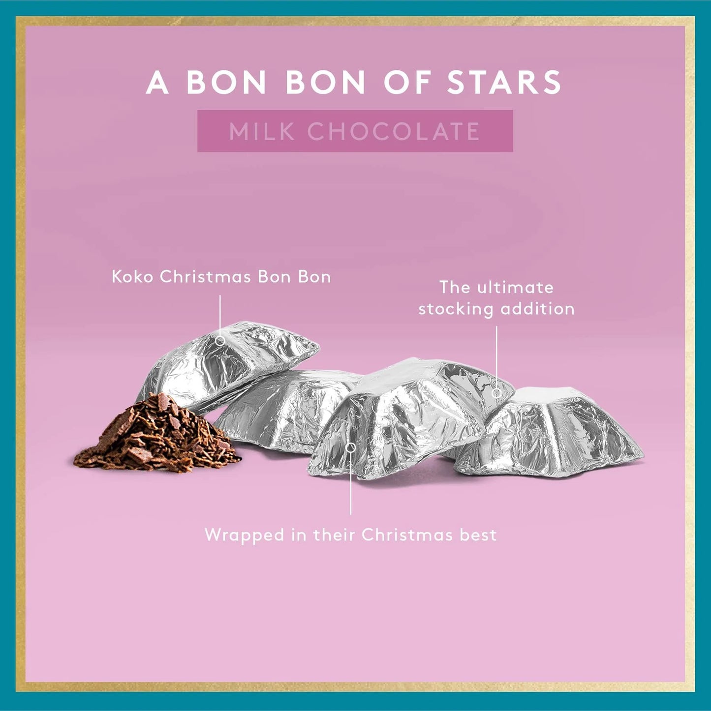 A Bon Bon of Stars 200g - Milk Chocolate