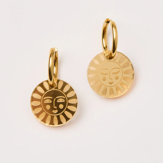 Blossom Bright + Shy Earrings - Gold