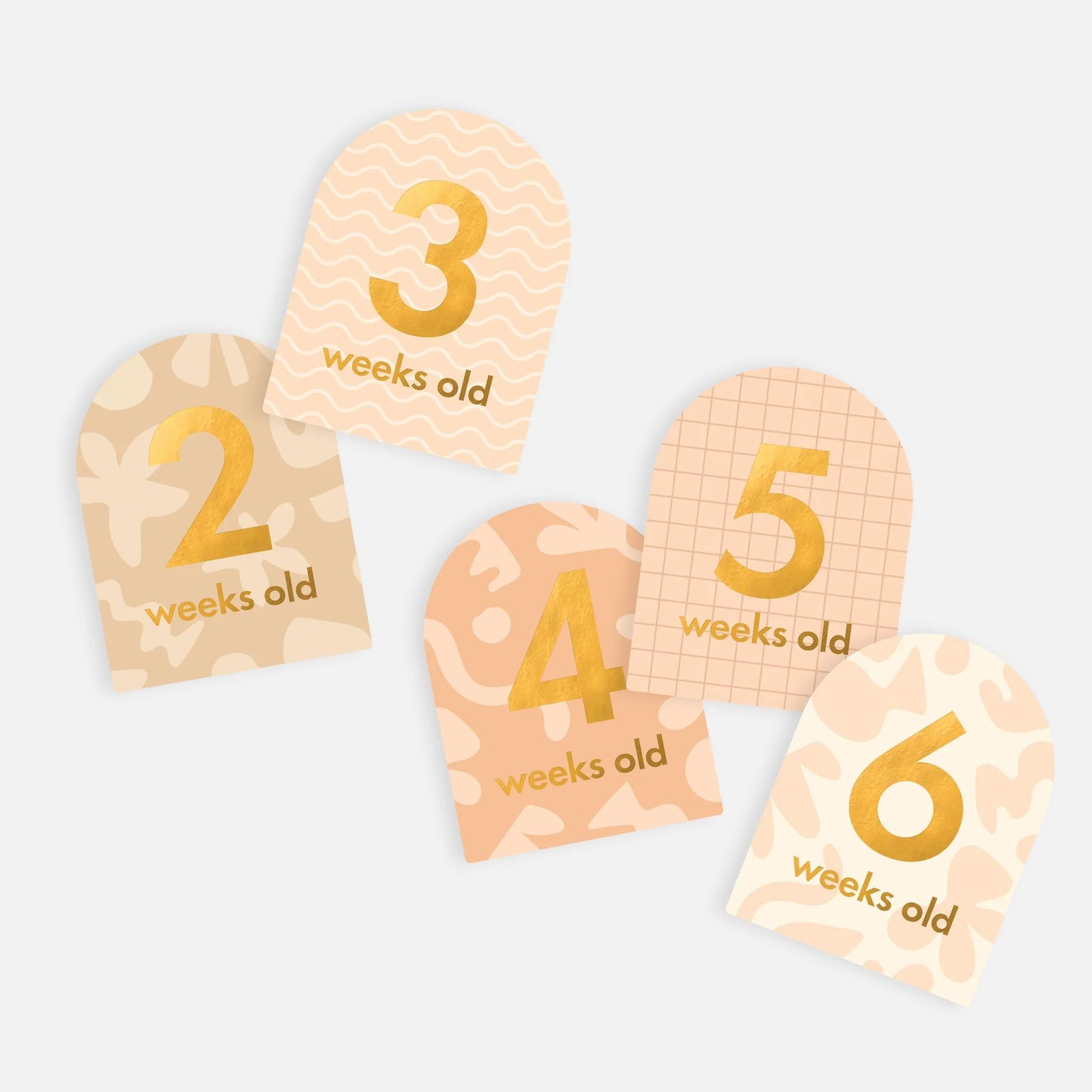 Baby Milestone Cards in Helios