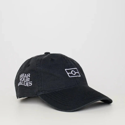 Wear Your Values Cap - Black