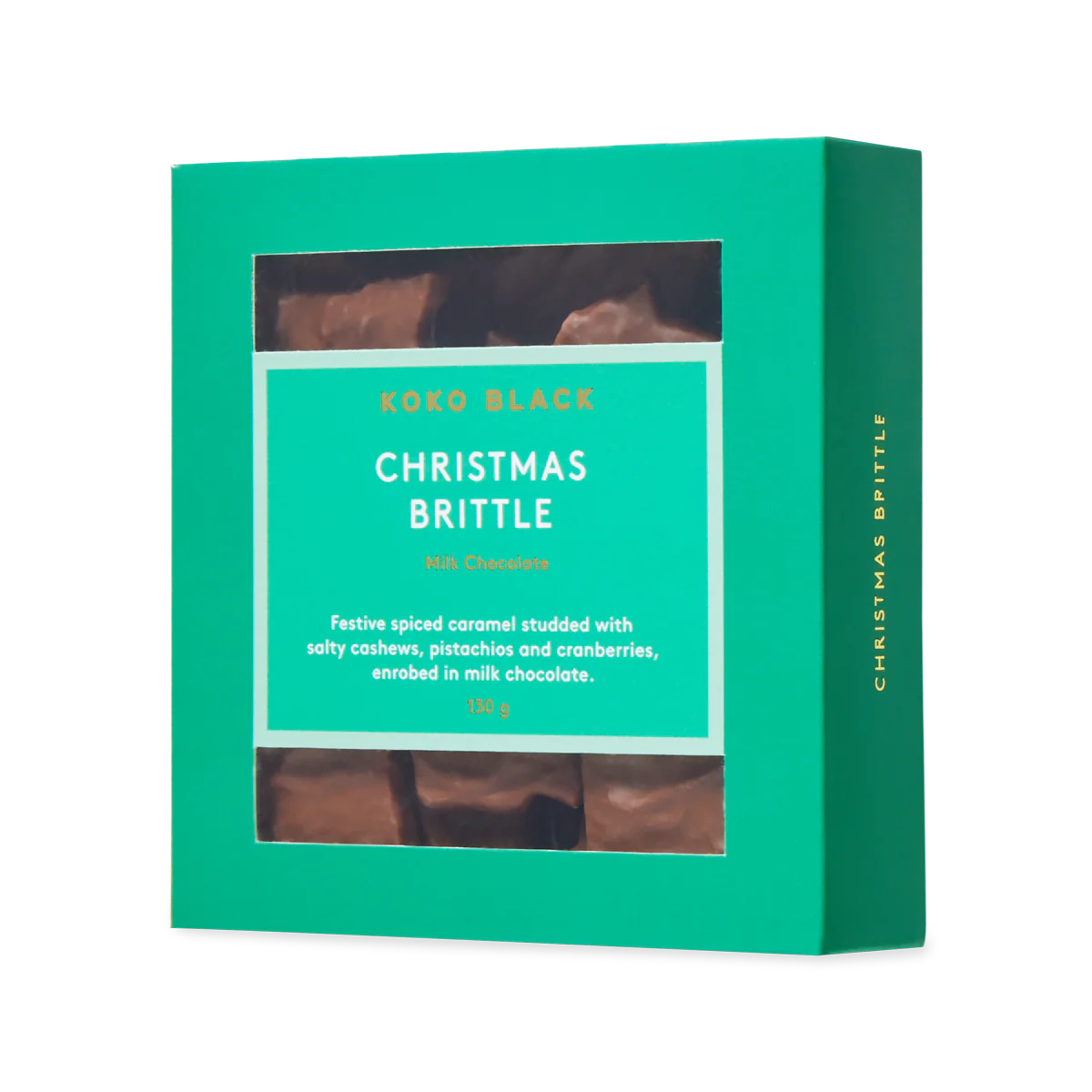 Christmas Brittle 130g - Milk Chocolate