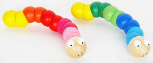 Woody Worm - Wooden kids toy