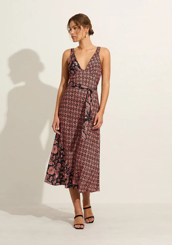 Carmina Mason Midi Dress