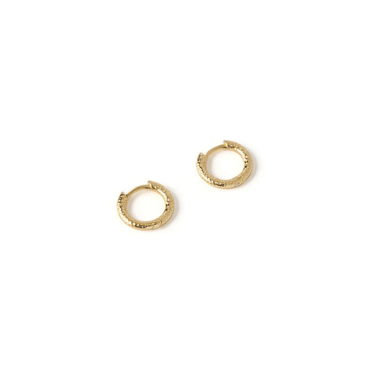 Luka Gold Huggie Earrings