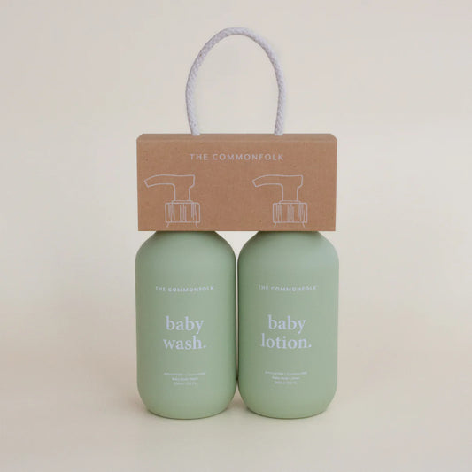 Baby Wash + Lotion Kit / Sage