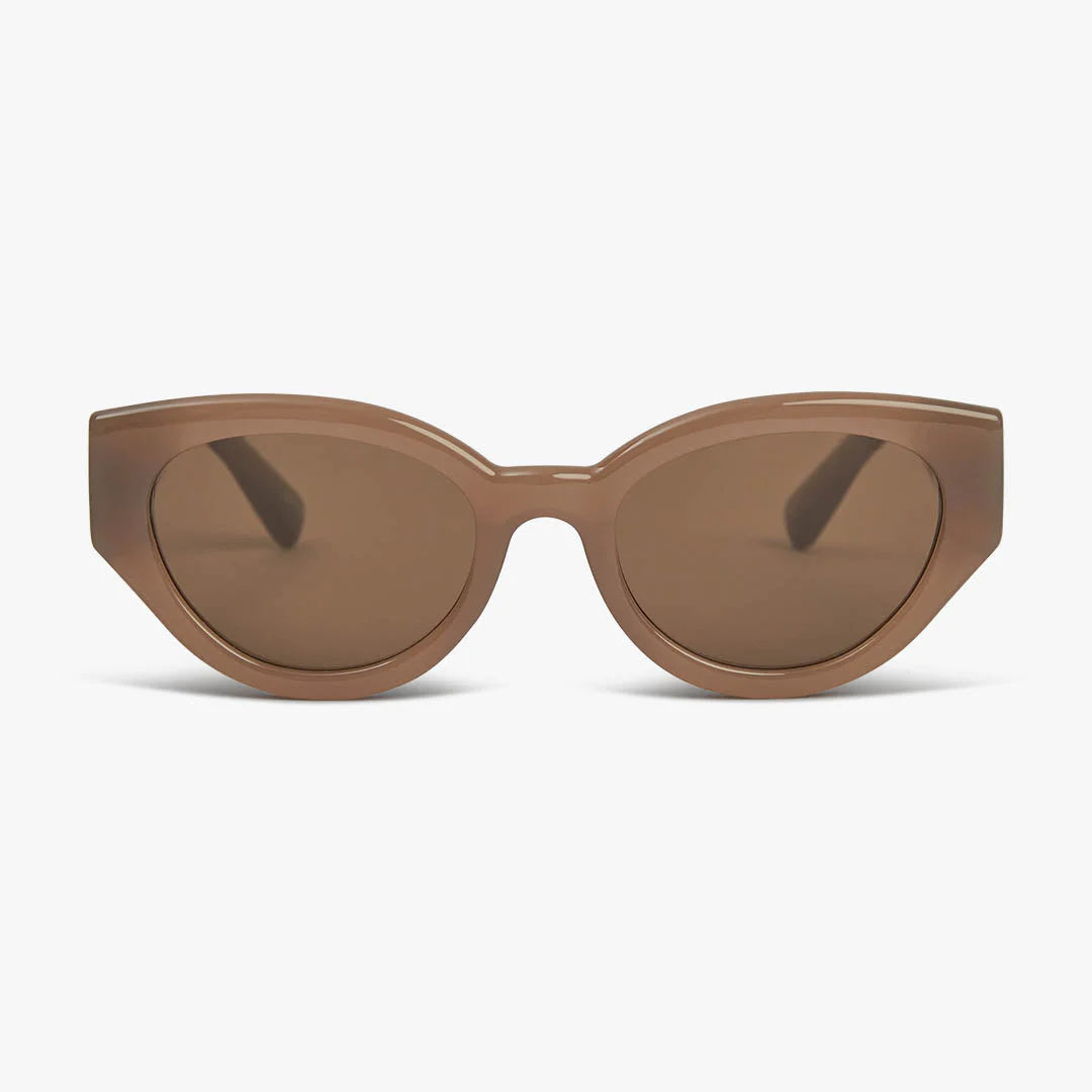 ROM Polarised Sunglasses - Sand Brown