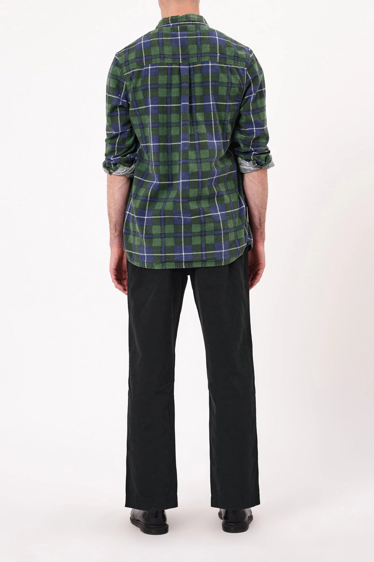 Check Flannel Shirt - Emerald