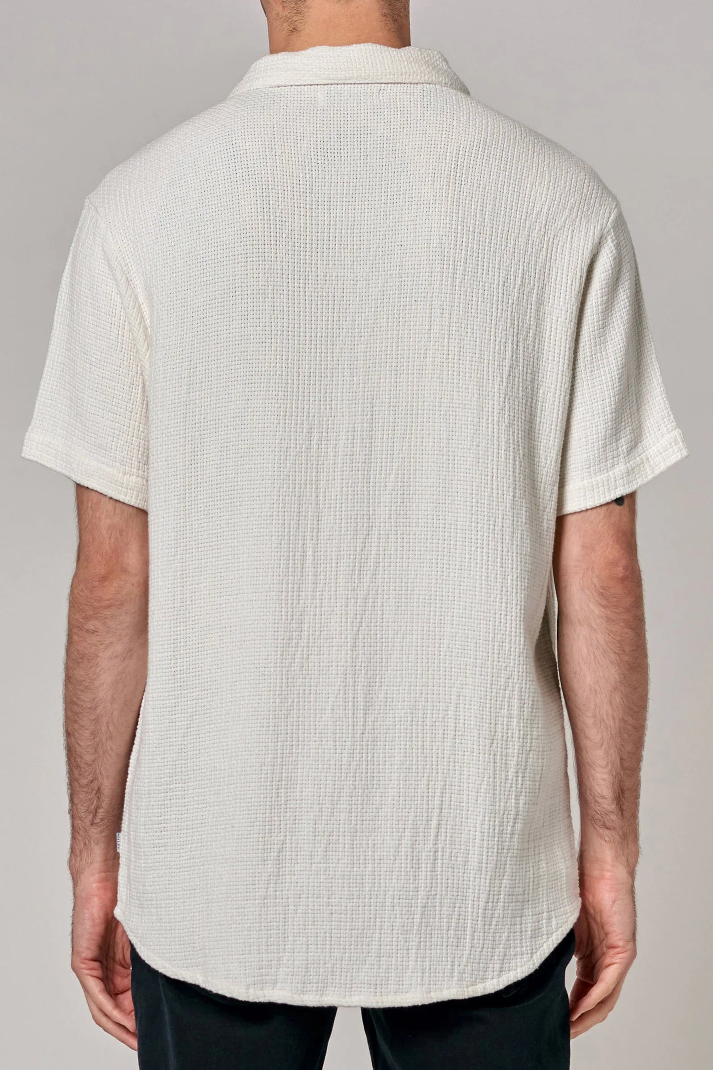 Bon Weave Shirt - Bone