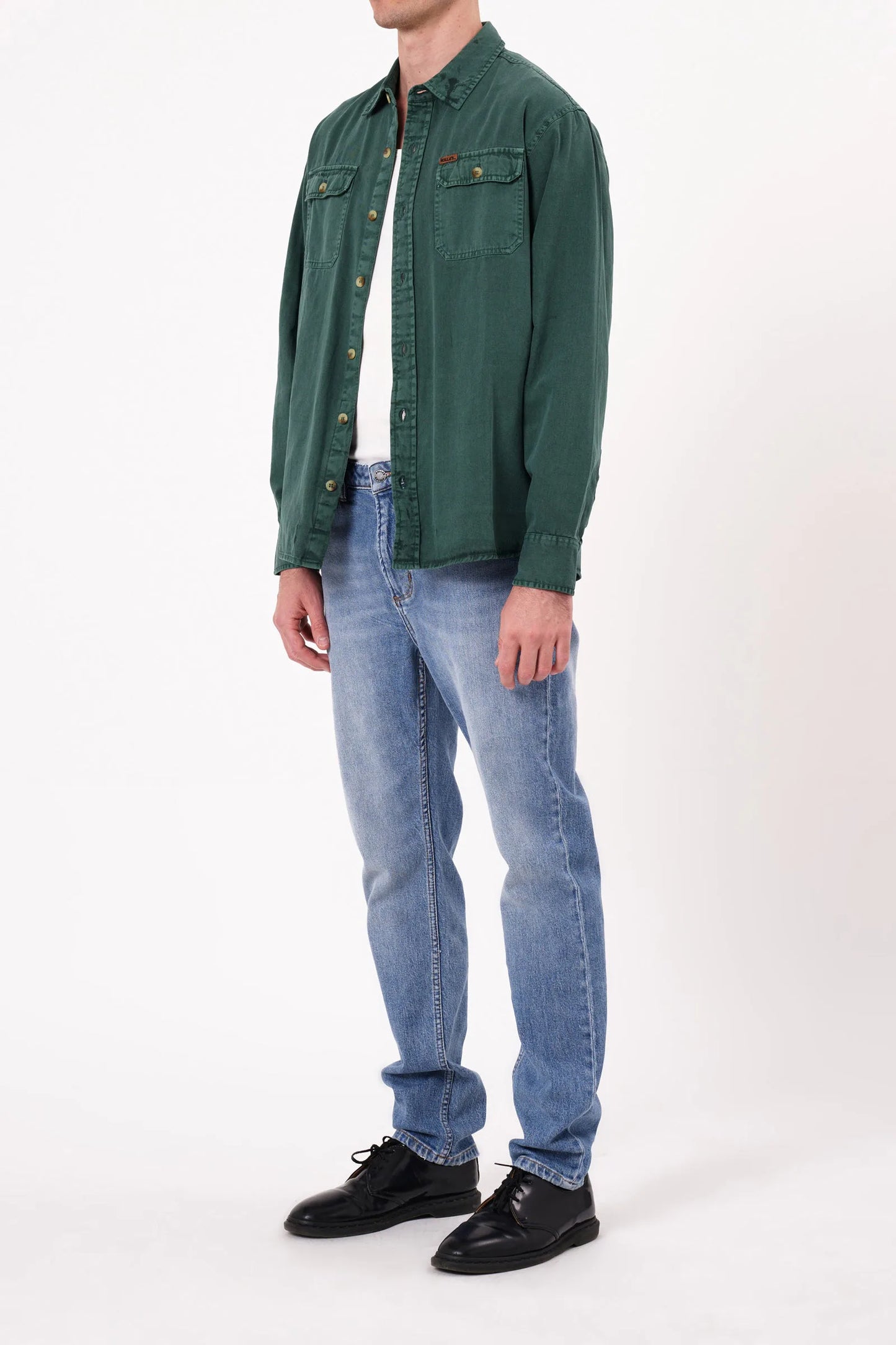 Trailer Drill Shirt - Deep Green