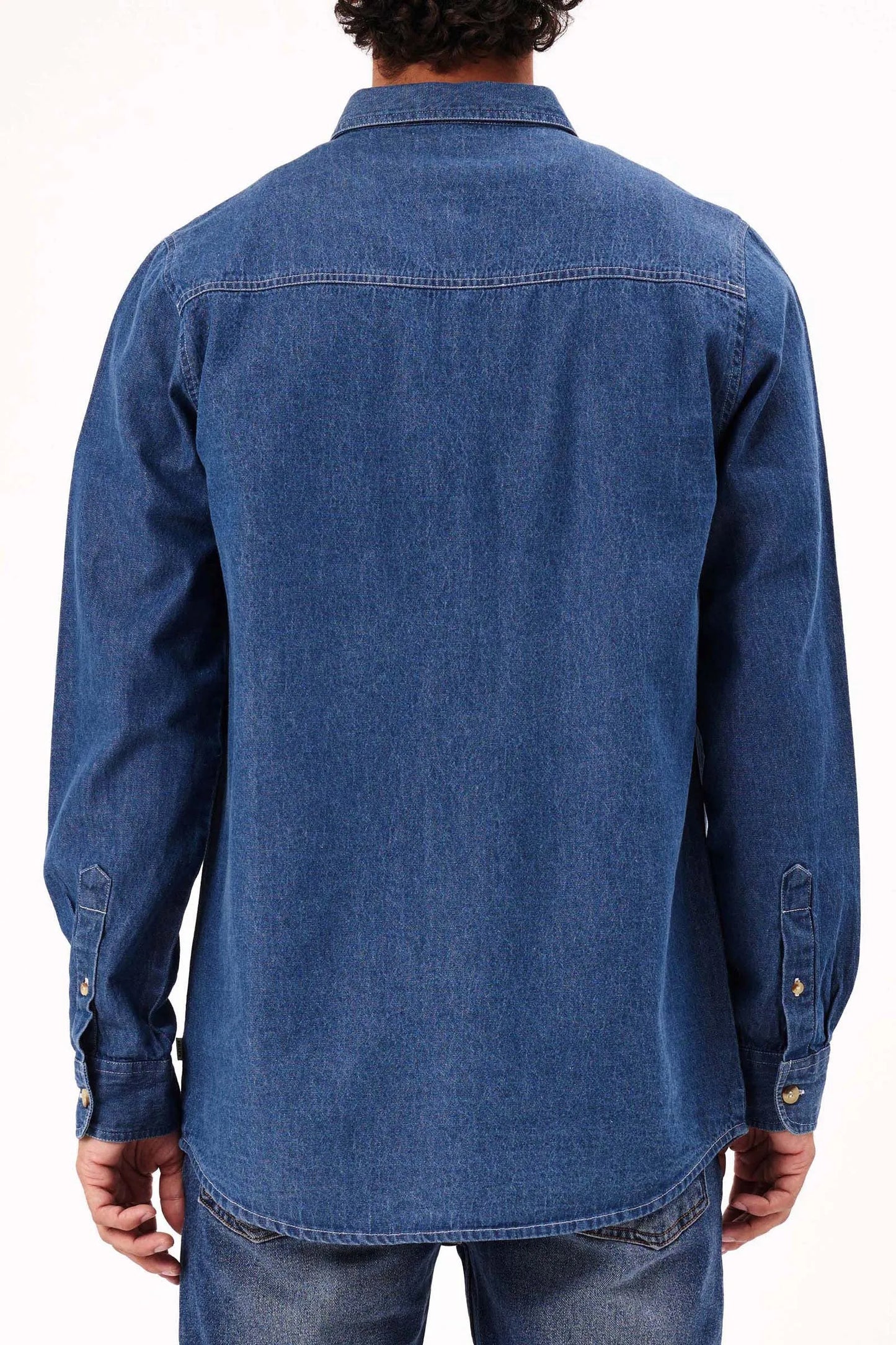 Sunset Denim Shirt - Blue