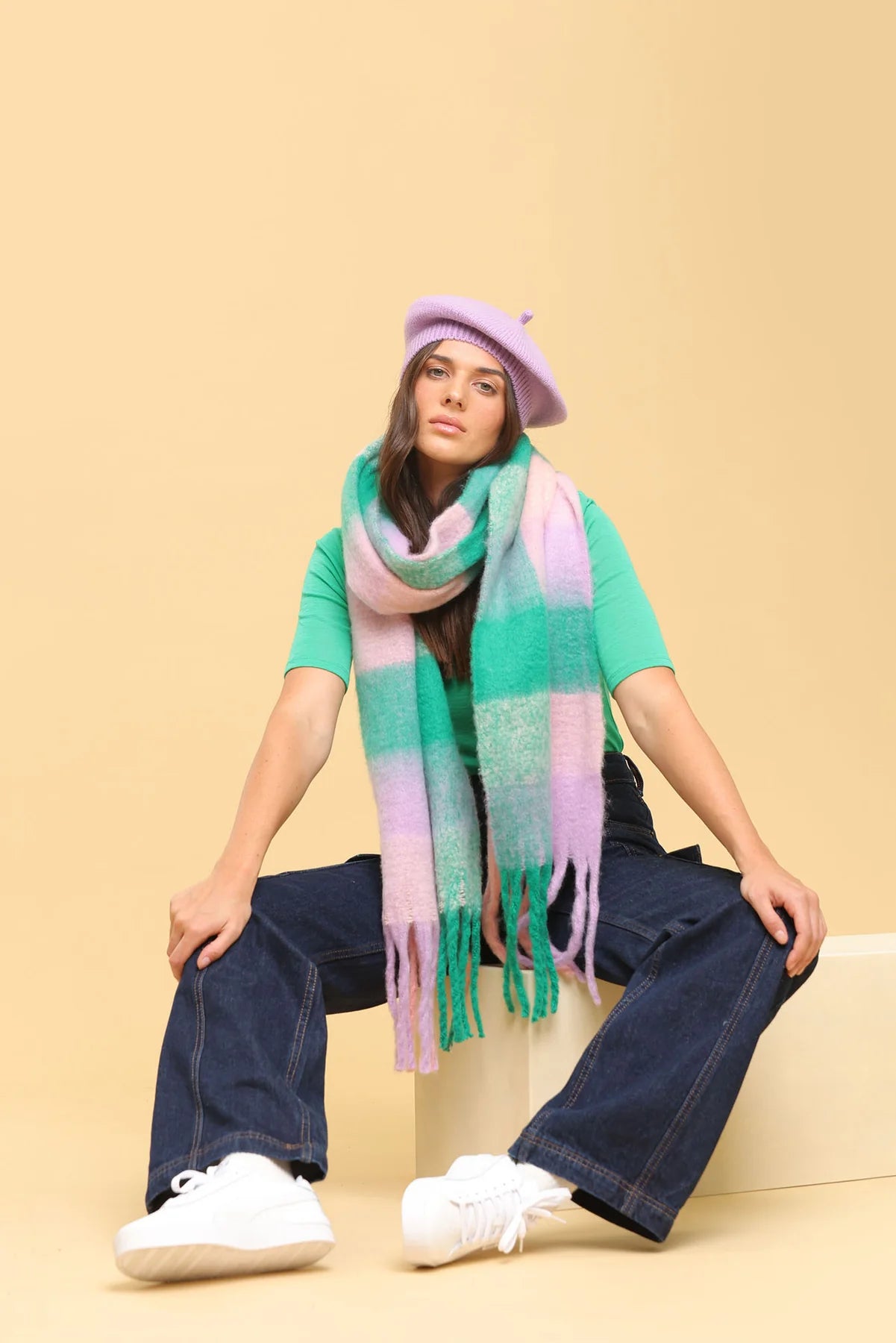 Emma Scarf - Pale Pink