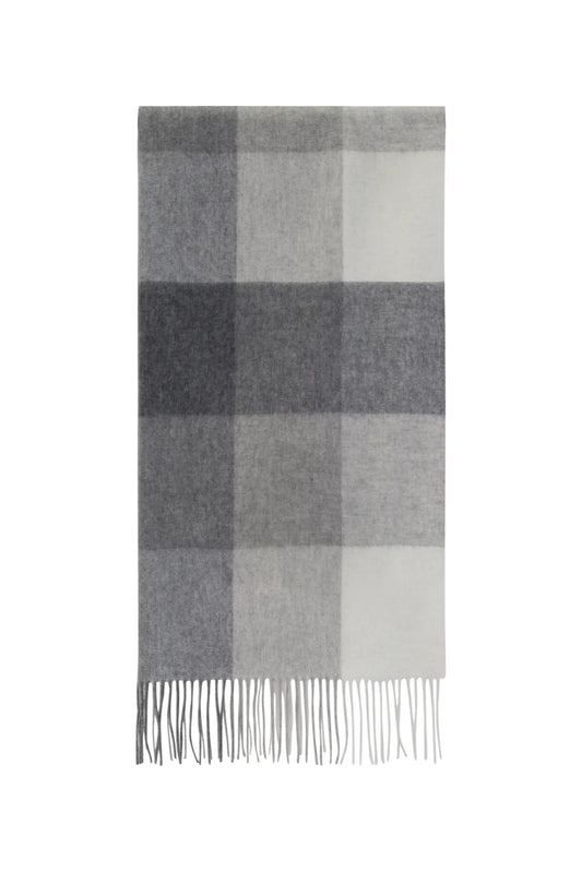 Violetta Wool Scarf - Grey