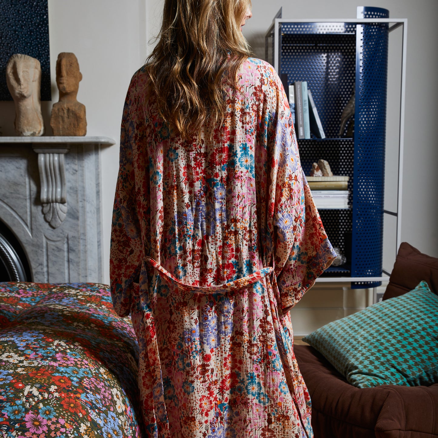 Meadow Cotton Bath Robe