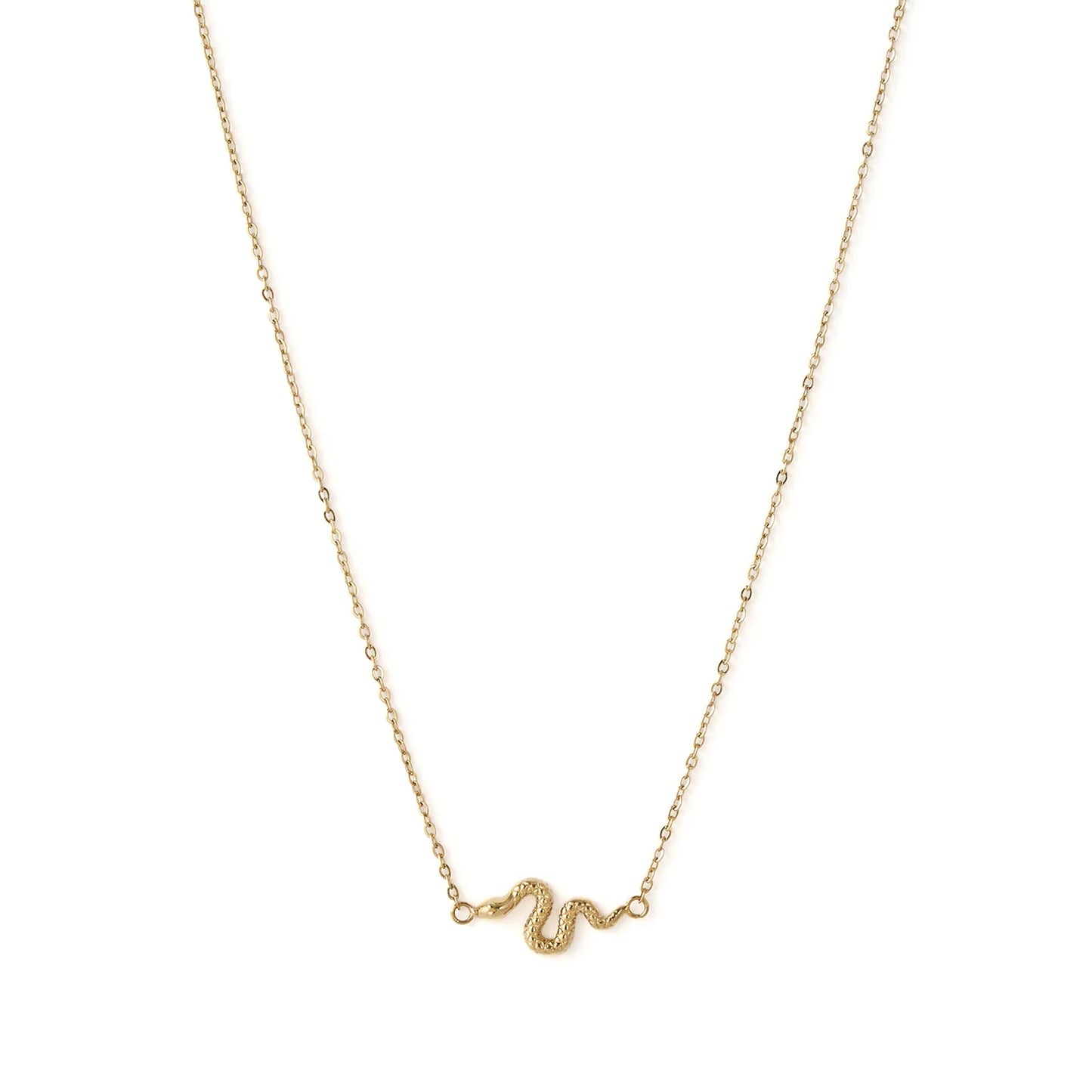 Serpent Gold Necklace